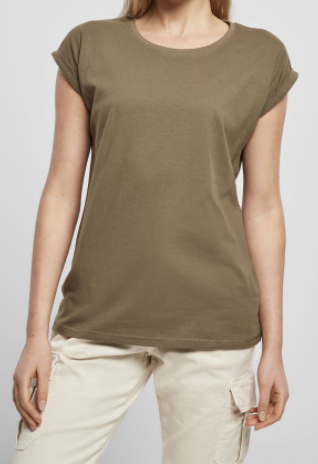 Frauen olive vertikal
