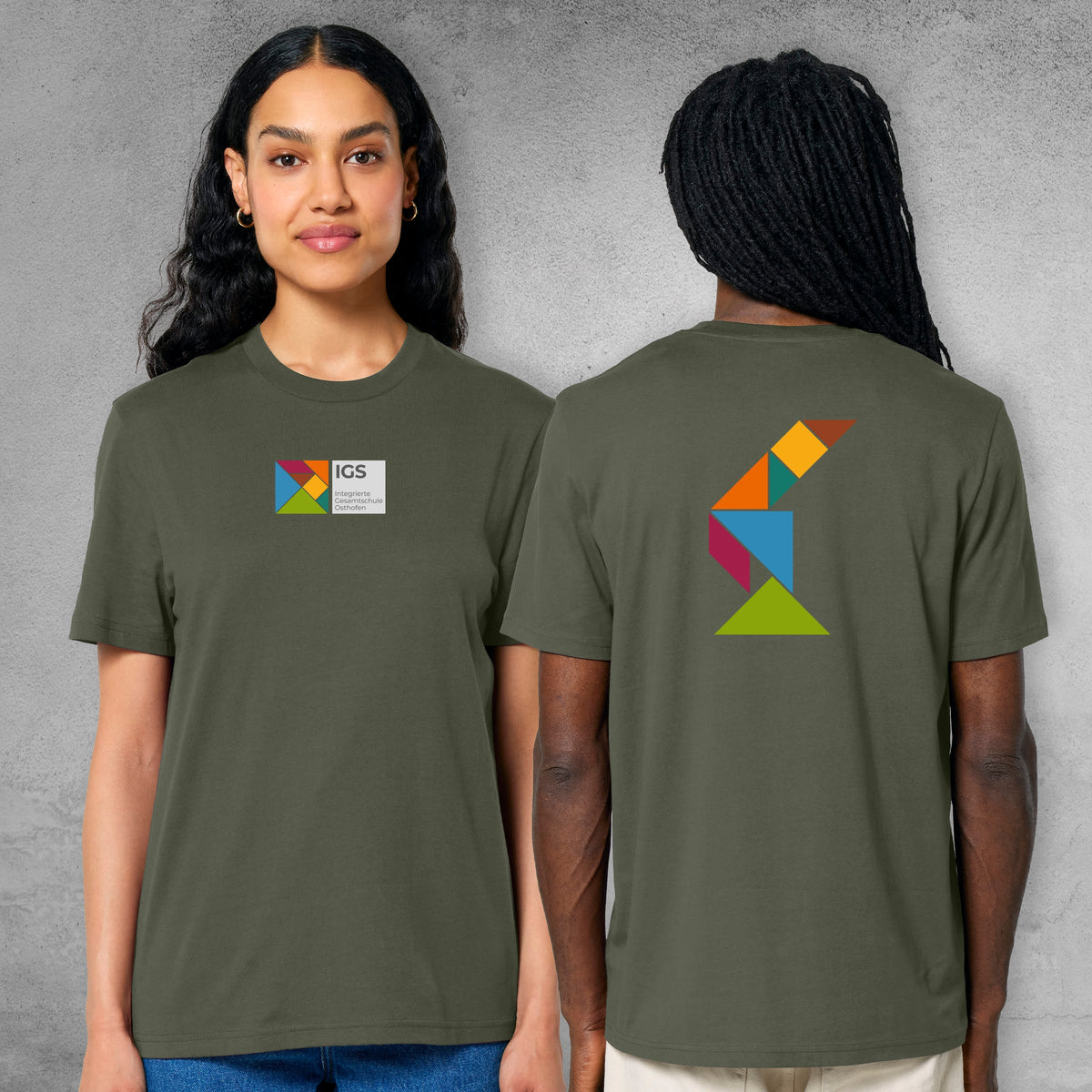 IGS Osthofen T-Shirt – Mikroskop