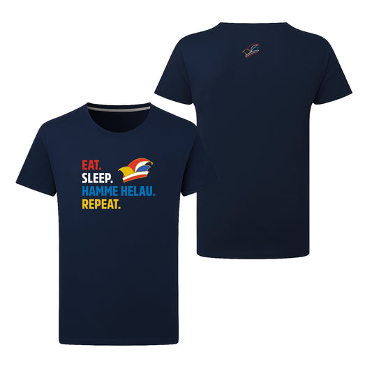 Shirt - Eat.Sleep.Helau.Repeat.