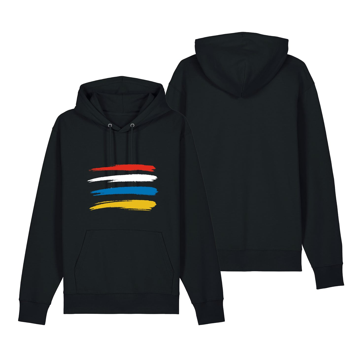 Hoodie - Närrische Streifen