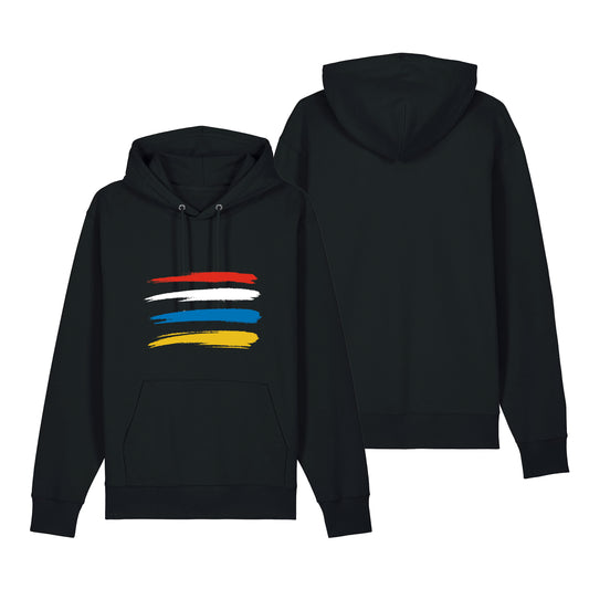 Hoodie - Närrische Streifen