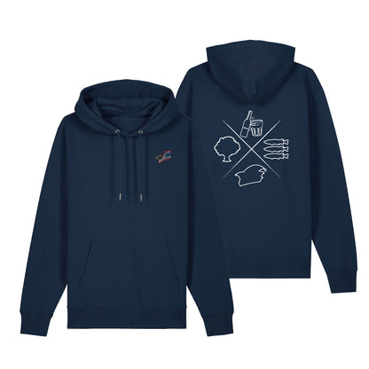 Hoodie - Hammer Symbole X