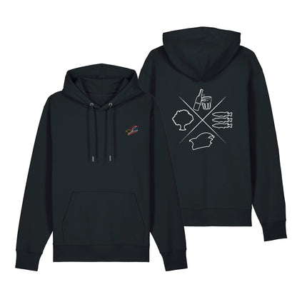 Hoodie - Hammer Symbole X