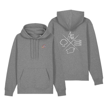 Hoodie - Hammer Symbole X