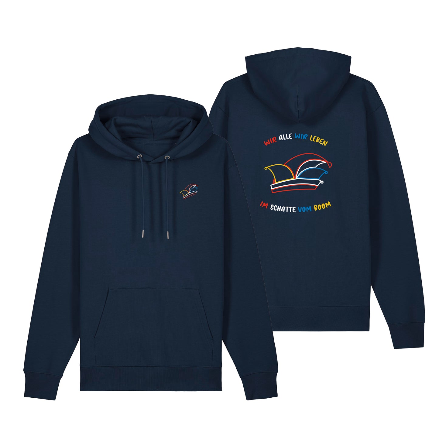 Hoodie - Schatte vom Boom (Kappe)